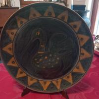 Piatto in ceramica Toscana del 1963