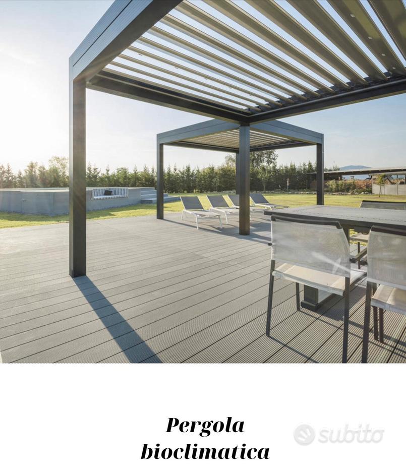 PERGOLA PERGOLATO DA GIARDINO LEGNO COPERTURA 3X5 - Giardino e Fai da te In  vendita a Trento