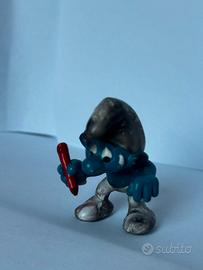 Puffo Pittore vintage originale anni '70
