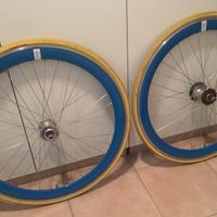 COPPIA RUOTE FLIP-FLOP SCATTO FISSO/RUOTA LIBERA