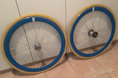 COPPIA RUOTE FLIP-FLOP SCATTO FISSO/RUOTA LIBERA