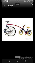 Barra traino bici