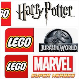 Set Lego Harry Potter Super Heroes Jurassic World 