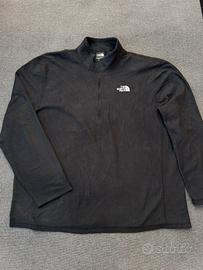 Felpa Quarter Zip In Pile The North Face Nero XXL