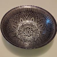 Centrotavola in Vetro e Argento.