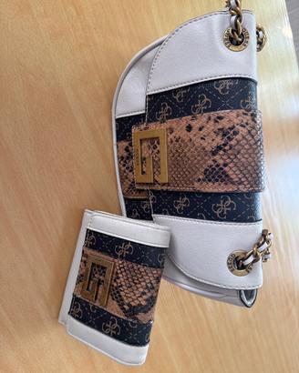 Borsa Guess con portafoglio