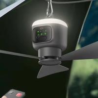 ventilatore con telefono e telecomando