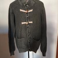 Cardigan casual Grigio scuro XL/XXL