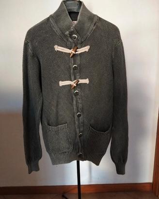 Cardigan casual Grigio scuro XL/XXL