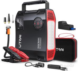 UTRAI Avviatore di Emergenza 27000mAh 6 in 1, 5000