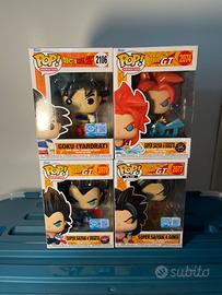 Lotto funko pop dragon ball