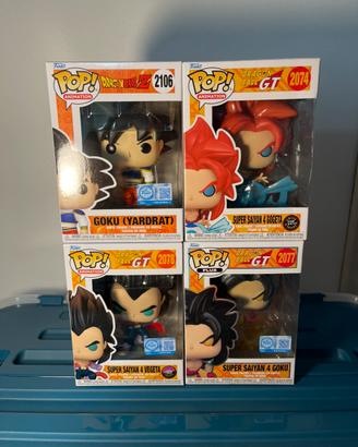 Lotto funko pop dragon ball