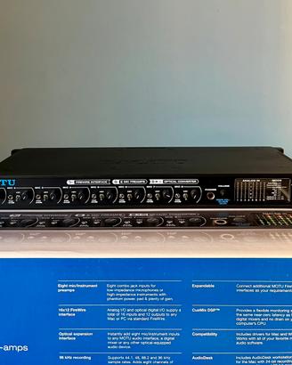 Motu 8 Pre | Firewire