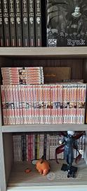 Manga Naruto 40 volumi in serie rossa e nera