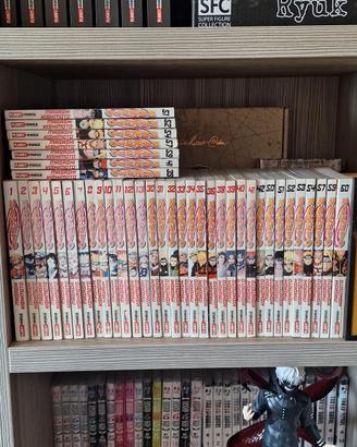 Manga Naruto 40 volumi in serie rossa e nera