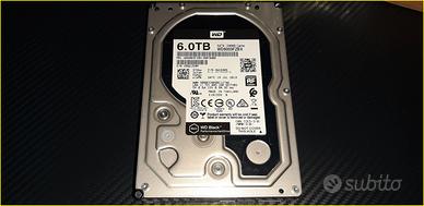 Hard Disk HD Western Digital Black  6TB WD6003FZBX