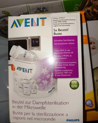 Buste sterilizzazione avent