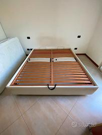 letto matrimoniale contenitore