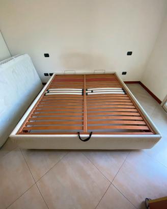 letto matrimoniale contenitore