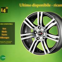 Cerchio in Lega Mak 14" Ricambio