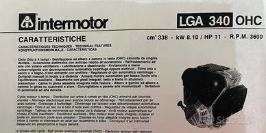 Motore Lombardini LGA340 OHC