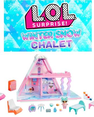 lol surprise winter snow chalet edizione limitata