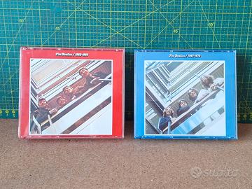 CD BEATLES ROSSO E BLU