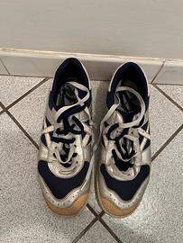 Sneakers munich blu e argento