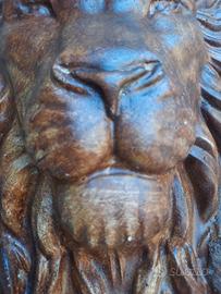 mascherone  decorativo testa di leone