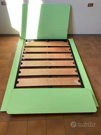 Set letto doghe e telaio una piazza emmezza