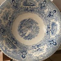 Ciotola vintage in ceramica decorata