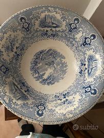 Ciotola vintage in ceramica decorata