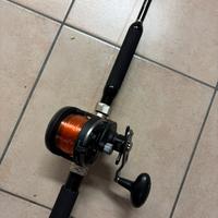 Canna da pesca traina