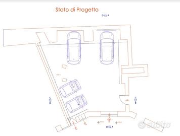 Via XXVII Marzo Garage 120 mq. Altezza c.a. 5 Mt