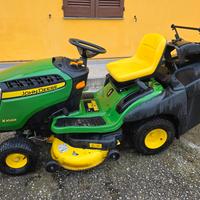 trattorino tagliaerba john deere X166R da 22CV 