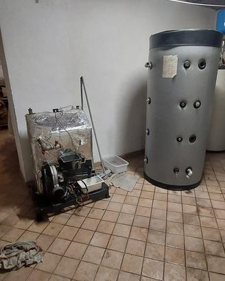 Puffer accumulo acqua caldaia