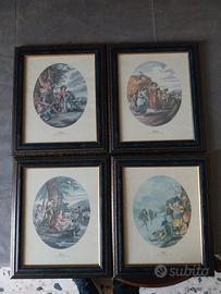 Quadretti raffiguranti le 4 stagioni