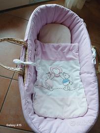 cesta culla per neonata
