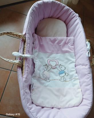 cesta culla per neonata