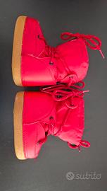 Scarponcini da neve rossi tg.23