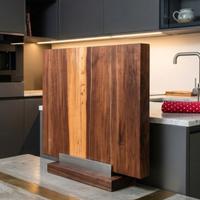 grosso tagliere in NOCE AMERICANO