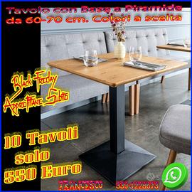 Tavoli per bar Ristorante da 55 euro