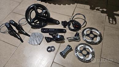 Gruppo shimano 105 meccanico 12v