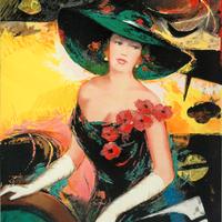 Serigrafia materica di Ezio Farinelli