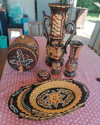 Oggetti d'arredamento tribale