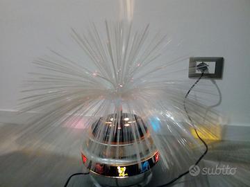 LAMPADA VINTAGE FIBRA OTTICA IN VETRO