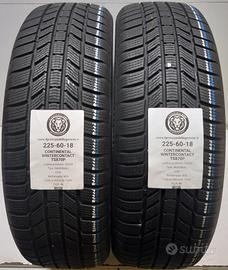 2 GOMME 225 60 18 CONTINENTAL A52430