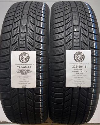 2 GOMME 225 60 18 CONTINENTAL A52430