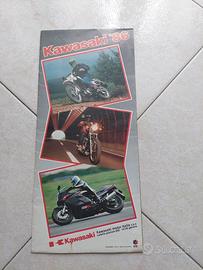 Depliant originale Kawasaki '86