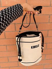 Rebelle Becky Canvas Borsa a secchiello